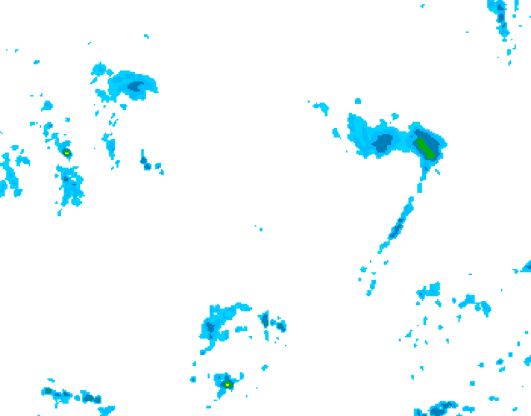 GDPS precipitation 048 hour forecast chart for Canada based on 2025/09/16 1200Z data