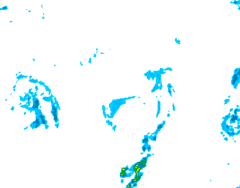 GDPS precipitation 060 hour forecast chart for Canada based on 2025/10/16 1200Z data