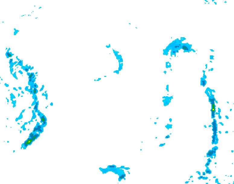 GDPS precipitation 144 hour forecast chart for Canada based on 2025/10/18 1200Z data