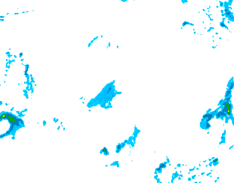GDPS precipitation 216 hour forecast chart for Canada based on 2025/10/19 1200Z data