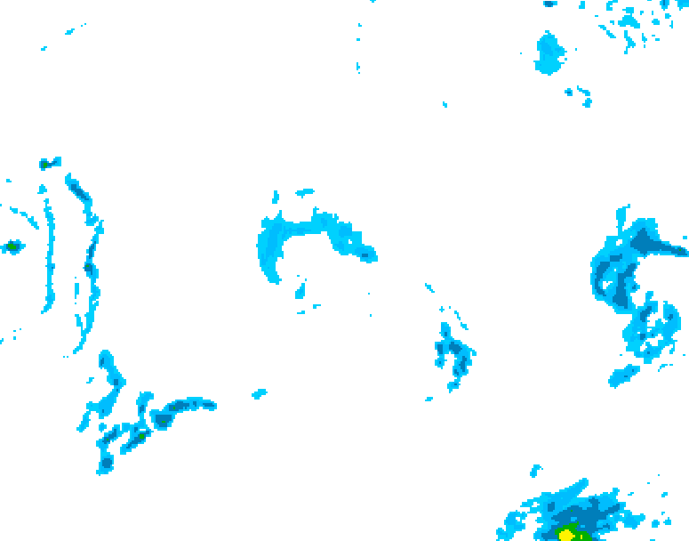 GDPS precipitation 216 hour forecast chart for Canada based on 2025/10/20 0000Z data