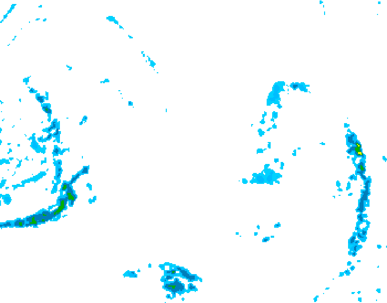 GDPS precipitation 072 hour forecast chart for Canada based on 2025/10/21 1200Z data