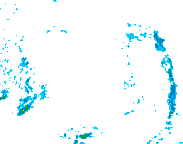 GDPS precipitation 084 hour forecast chart for Canada based on 2025/10/21 1200Z data