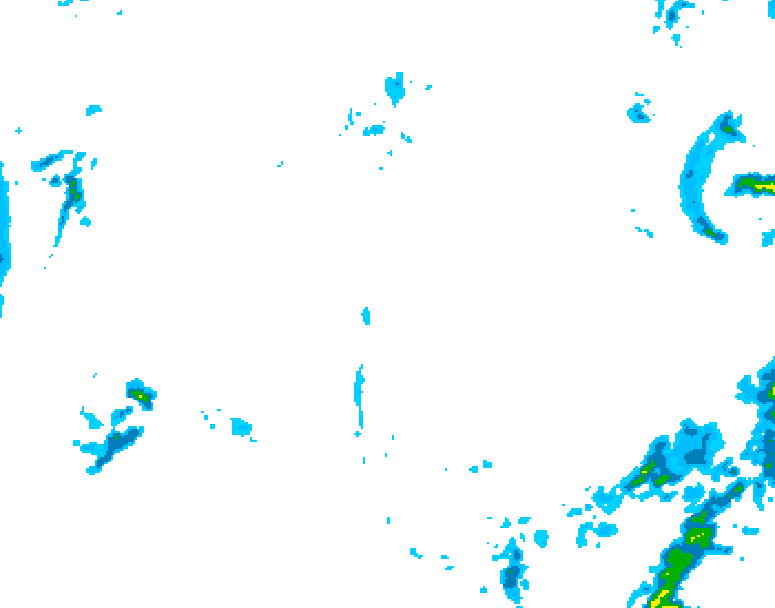 GDPS precipitation 204 hour forecast chart for Canada based on 2025/10/21 1200Z data