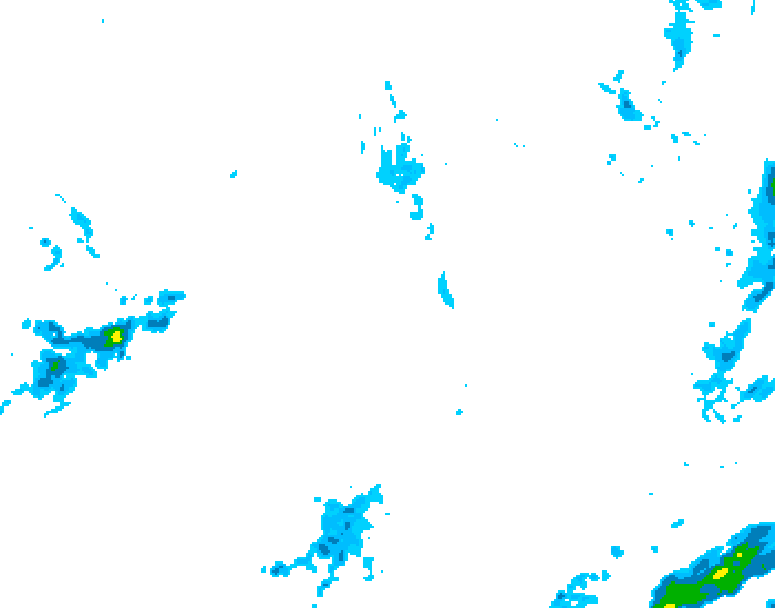 GDPS precipitation 216 hour forecast chart for Canada based on 2025/10/22 0000Z data