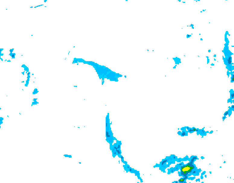 GDPS precipitation 144 hour forecast chart for Canada based on 2025/10/22 1200Z data