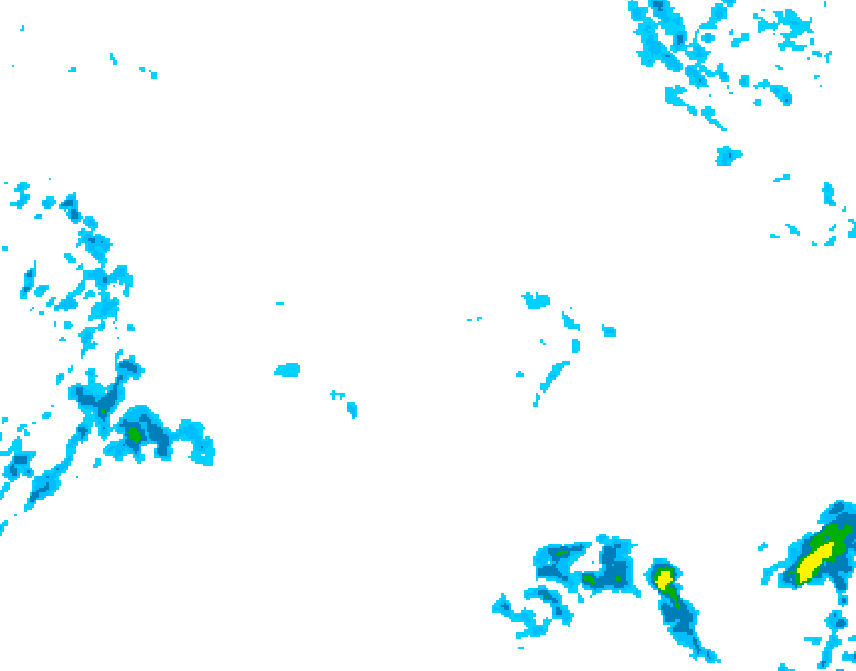 GDPS precipitation 240 hour forecast chart for Canada based on 2025/10/23 0000Z data