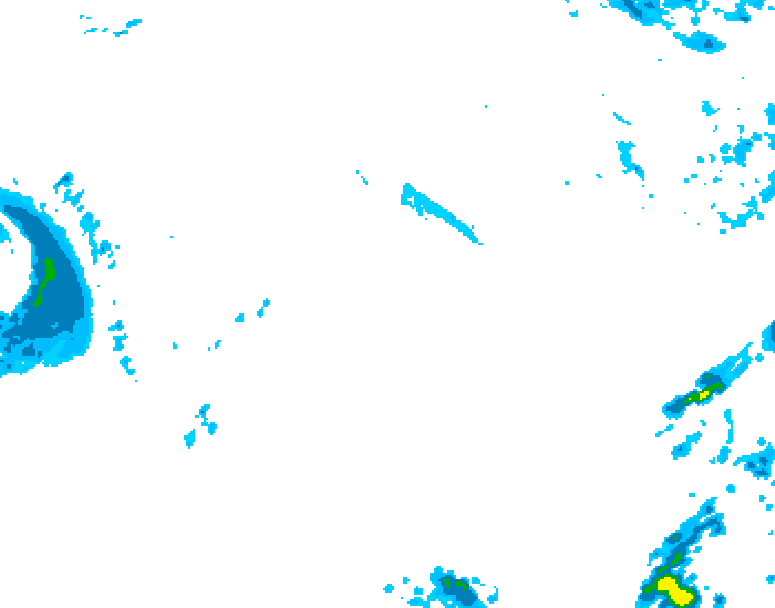 GDPS precipitation 168 hour forecast chart for Canada based on 2025/10/23 1200Z data