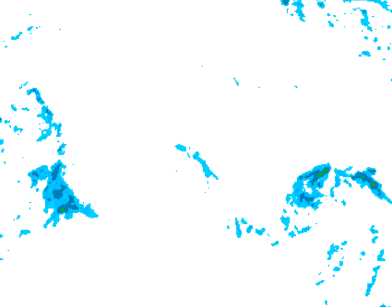 GDPS precipitation 240 hour forecast chart for Canada based on 2025/10/23 1200Z data