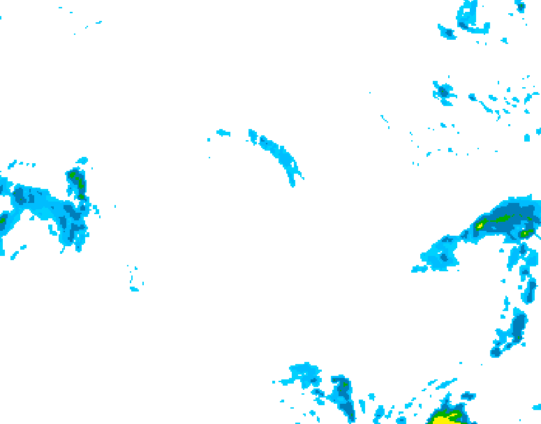 GDPS precipitation 144 hour forecast chart for Canada based on 2025/10/24 0000Z data