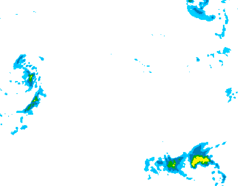GDPS precipitation 162 hour forecast chart for Canada based on 2025/10/24 0000Z data