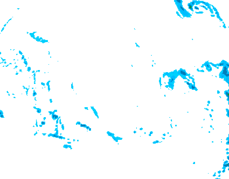 GDPS precipitation 216 hour forecast chart for Canada based on 2025/10/24 0000Z data