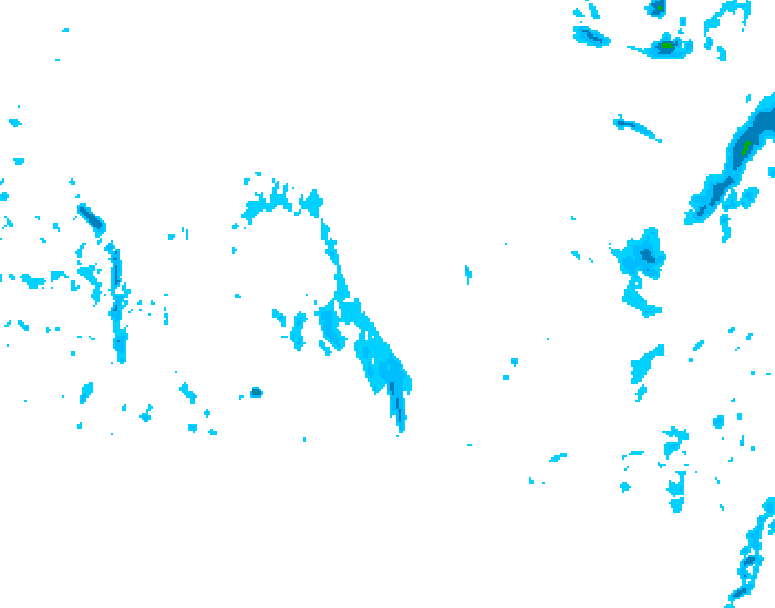 GDPS precipitation 204 hour forecast chart for Canada based on 2025/10/24 1200Z data