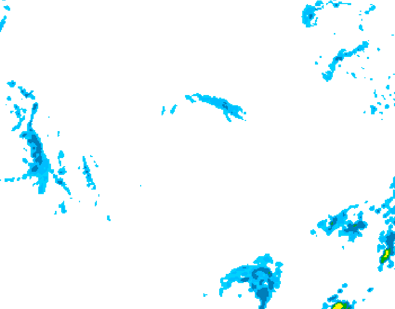 GDPS precipitation 120 hour forecast chart for Canada based on 2025/10/25 0000Z data
