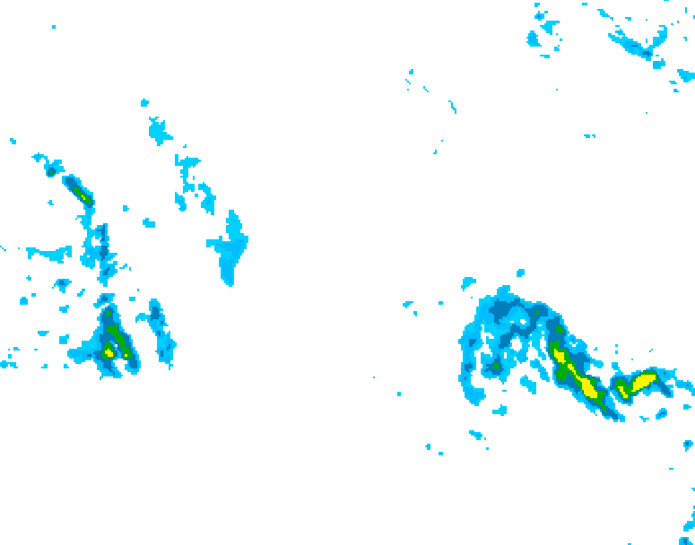GDPS precipitation 162 hour forecast chart for Canada based on 2025/10/25 0000Z data
