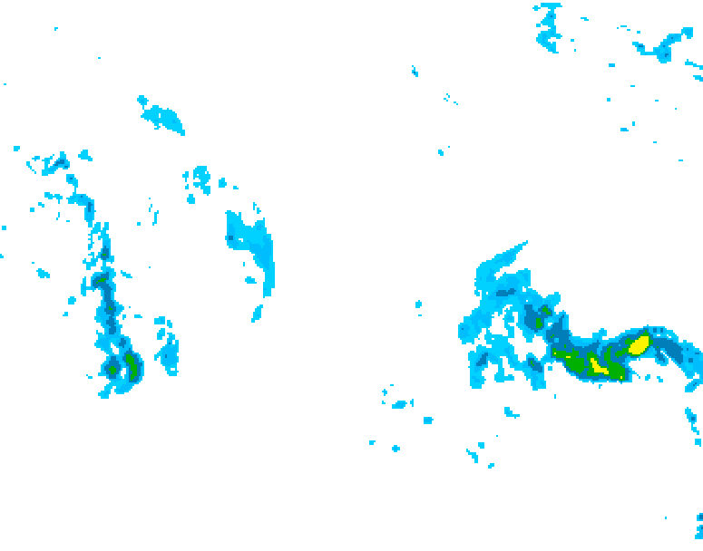 GDPS precipitation 168 hour forecast chart for Canada based on 2025/10/25 0000Z data