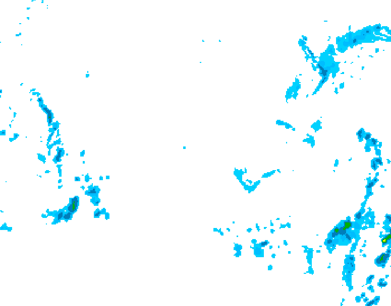 GDPS precipitation 216 hour forecast chart for Canada based on 2025/10/25 0000Z data