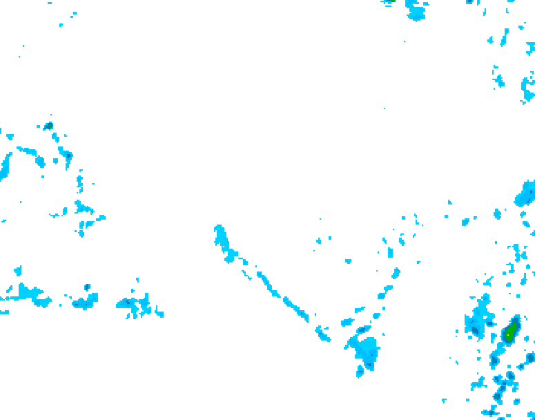 GDPS precipitation 204 hour forecast chart for Canada based on 2025/10/25 1200Z data