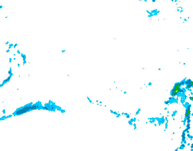 GDPS precipitation 216 hour forecast chart for Canada based on 2025/10/25 1200Z data