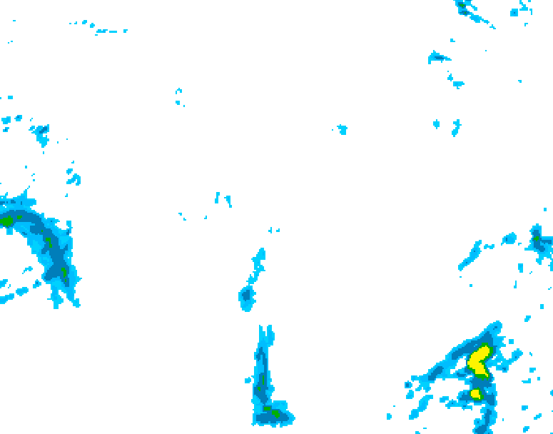 GDPS precipitation 048 hour forecast chart for Canada based on 2025/10/26 1200Z data