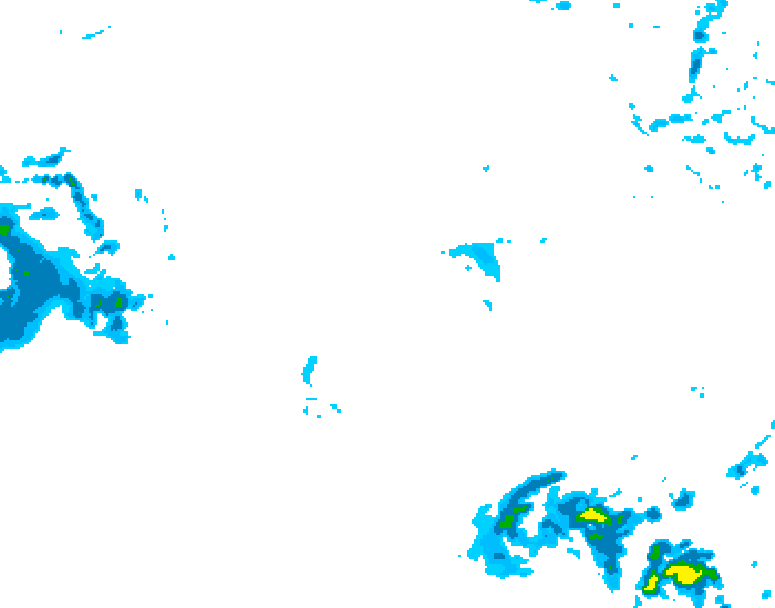 GDPS precipitation 096 hour forecast chart for Canada based on 2025/10/26 1200Z data