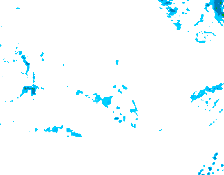 GDPS precipitation 168 hour forecast chart for Canada based on 2025/10/26 1200Z data