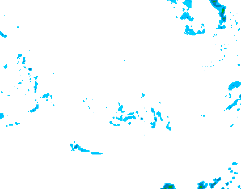 GDPS precipitation 180 hour forecast chart for Canada based on 2025/10/26 1200Z data