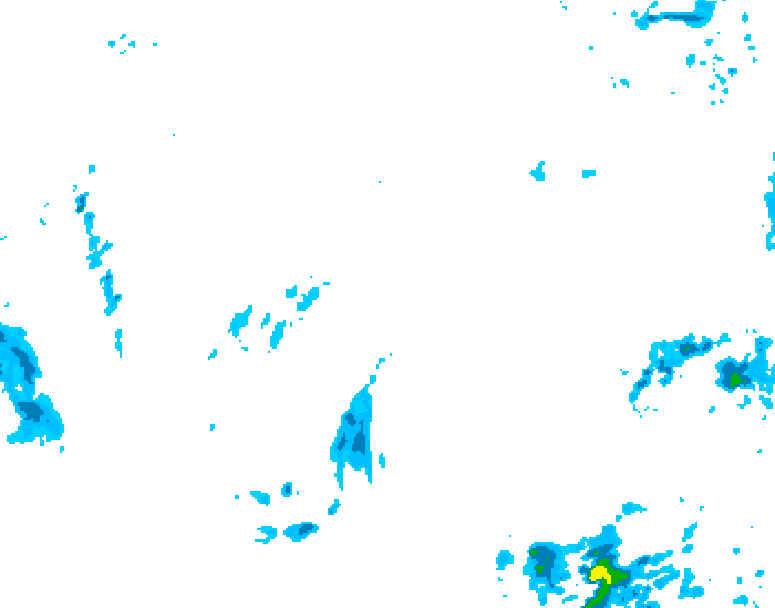 GDPS precipitation 024 hour forecast chart for Canada based on 2025/10/27 0000Z data