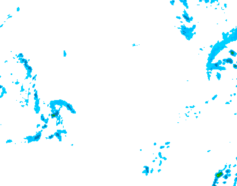 GDPS precipitation 144 hour forecast chart for Canada based on 2025/10/27 0000Z data