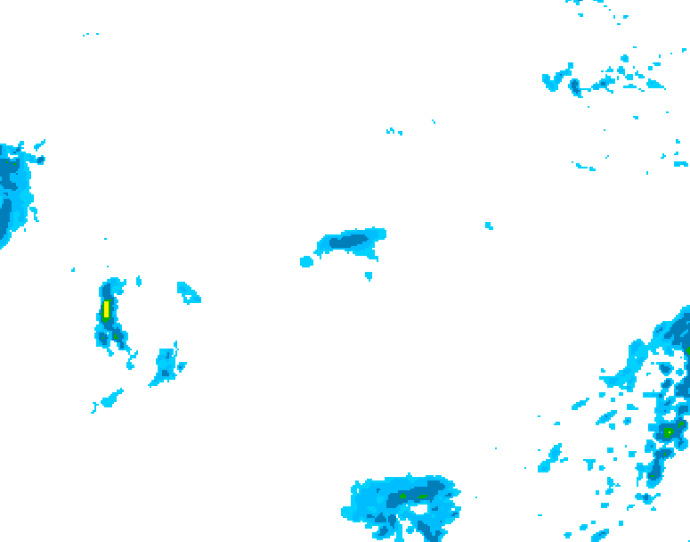 GDPS precipitation 048 hour forecast chart for Canada based on 2025/10/27 1200Z data
