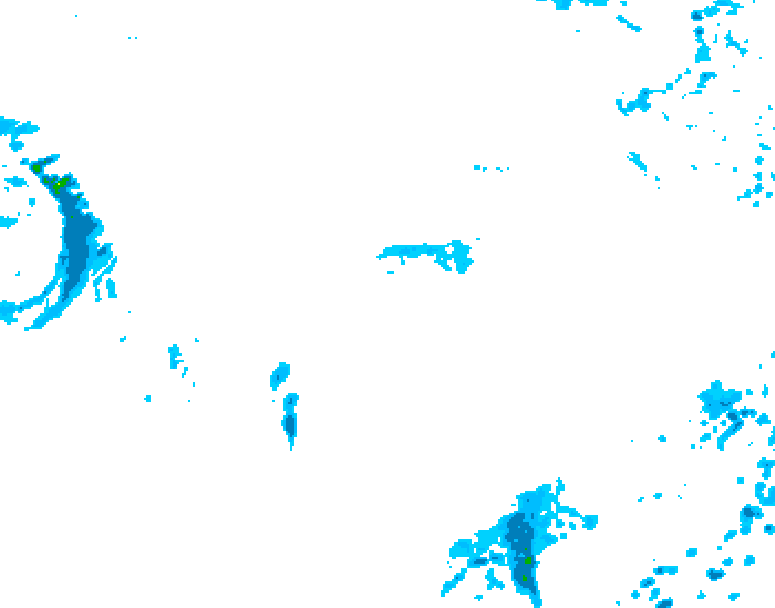 GDPS precipitation 060 hour forecast chart for Canada based on 2025/10/27 1200Z data