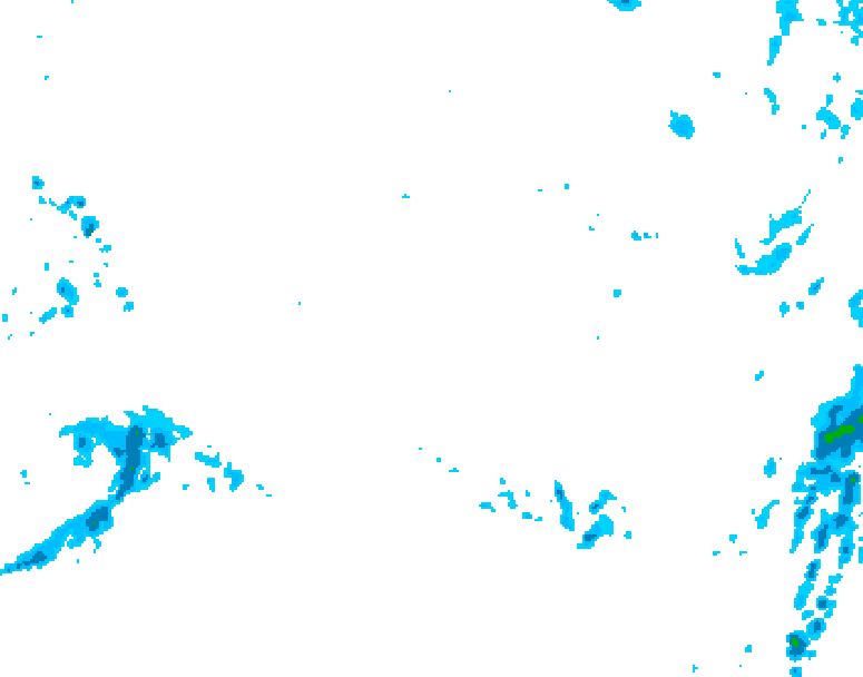 GDPS precipitation 180 hour forecast chart for Canada based on 2025/10/27 1200Z data