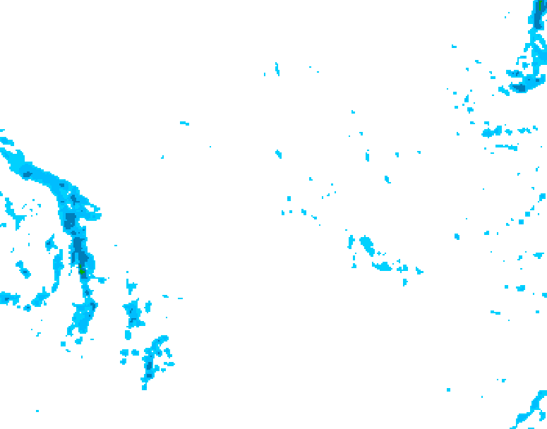 GDPS precipitation 240 hour forecast chart for Canada based on 2025/10/27 1200Z data