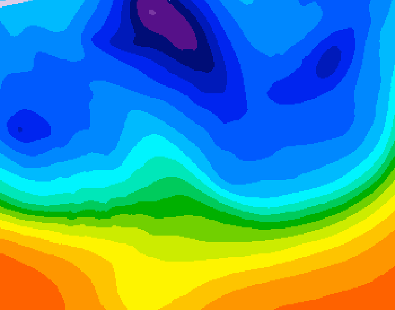 GDPS 500 millibar geopotential height 240 hour forecast chart for Canada based on 2025/10/28 0000Z data