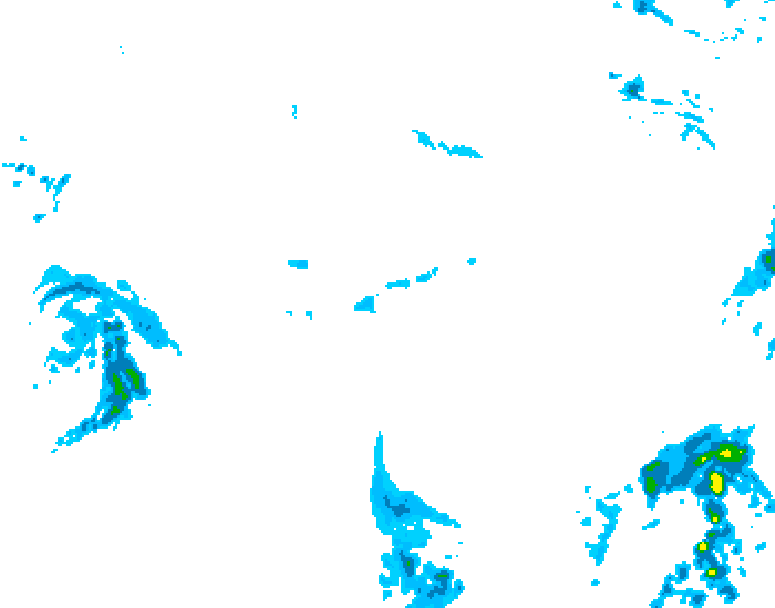 GDPS precipitation 024 hour forecast chart for Canada based on 2025/10/28 0000Z data