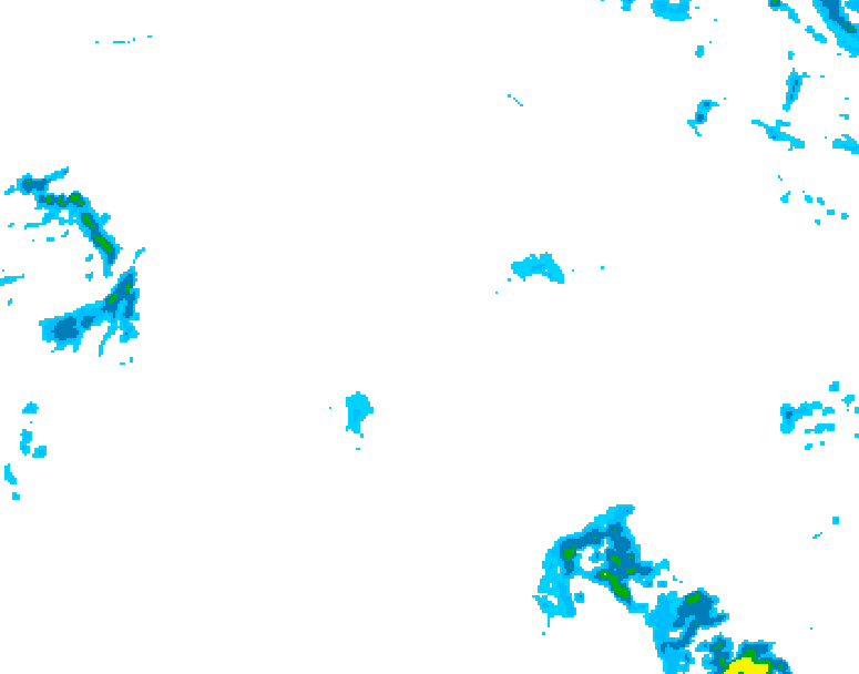 GDPS precipitation 060 hour forecast chart for Canada based on 2025/10/28 0000Z data
