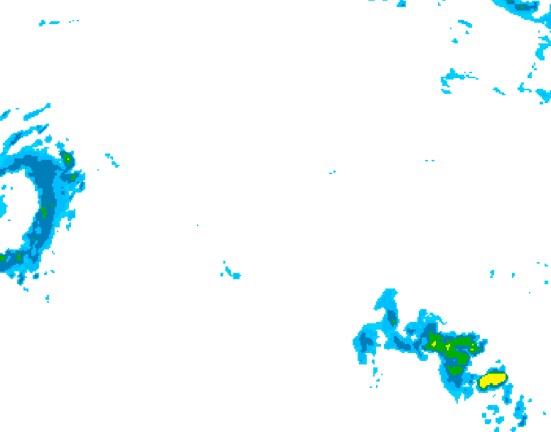 GDPS precipitation 072 hour forecast chart for Canada based on 2025/10/28 0000Z data