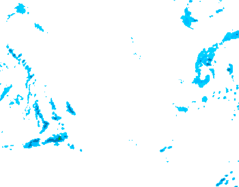 GDPS precipitation 108 hour forecast chart for Canada based on 2025/10/28 1200Z data