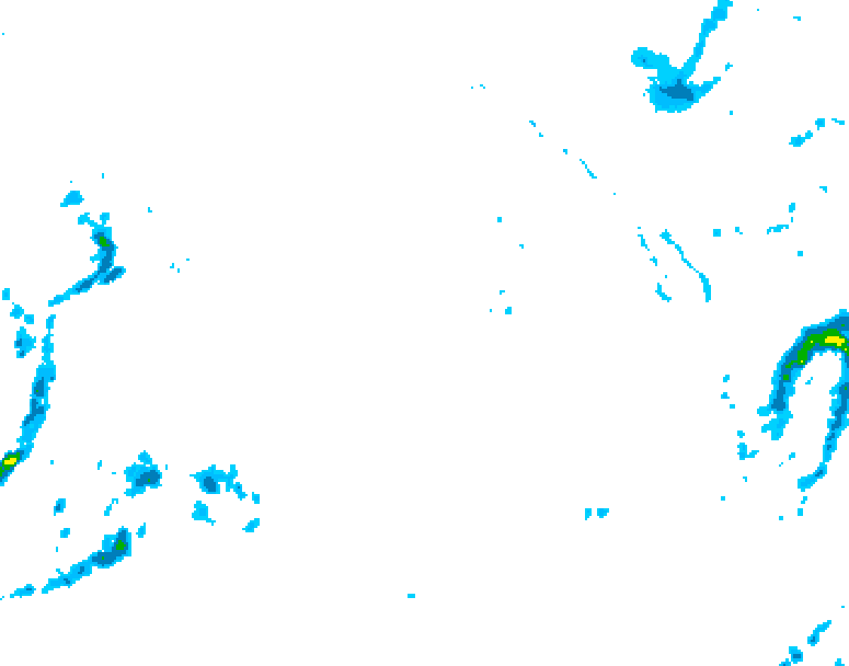 GDPS precipitation 174 hour forecast chart for Canada based on 2025/10/28 1200Z data