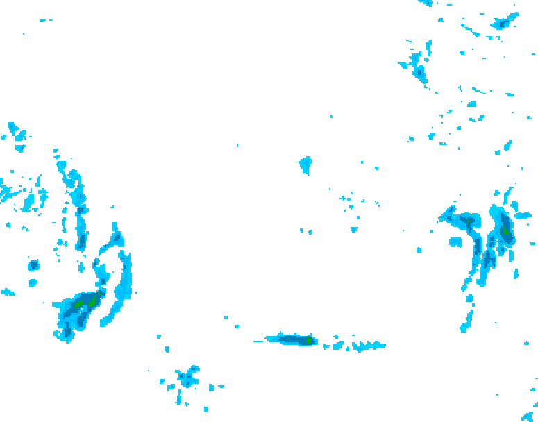 GDPS precipitation 228 hour forecast chart for Canada based on 2025/10/28 1200Z data