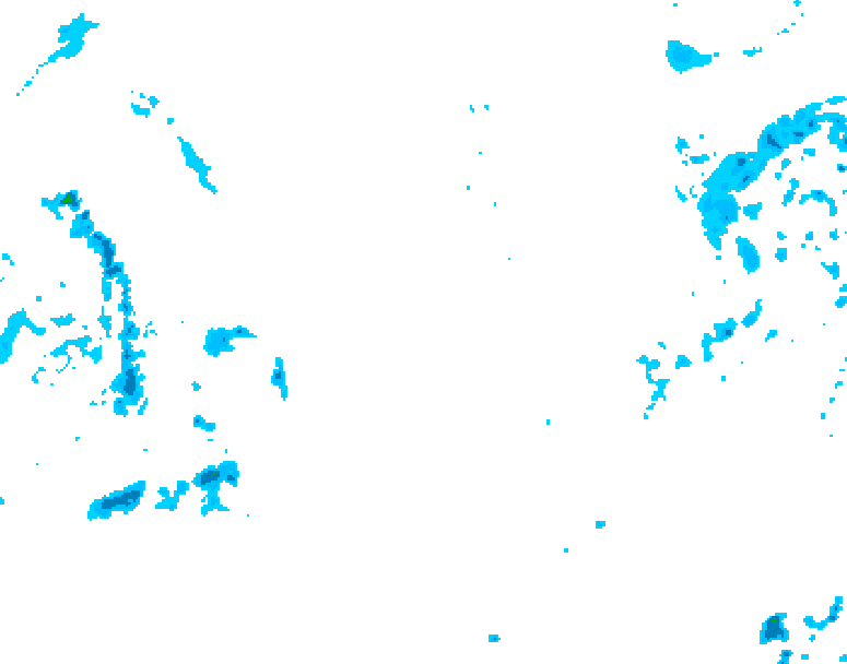 GDPS precipitation 096 hour forecast chart for Canada based on 2025/10/29 0000Z data