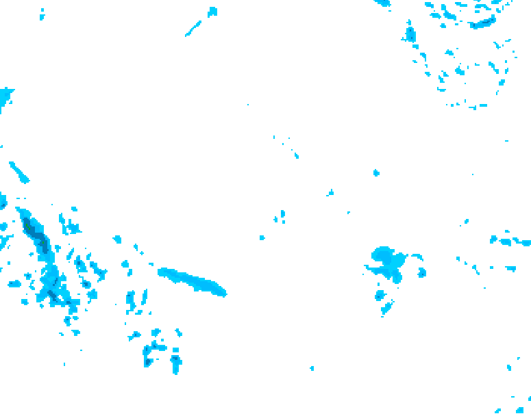 GDPS precipitation 204 hour forecast chart for Canada based on 2025/10/29 0000Z data
