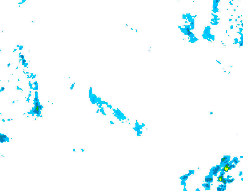 GDPS precipitation 108 hour forecast chart for Canada based on 2025/10/29 1200Z data