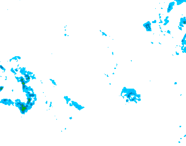 GDPS precipitation 198 hour forecast chart for Canada based on 2025/10/29 1200Z data
