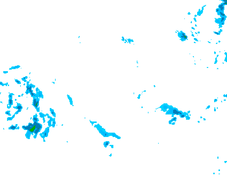 GDPS precipitation 204 hour forecast chart for Canada based on 2025/10/29 1200Z data