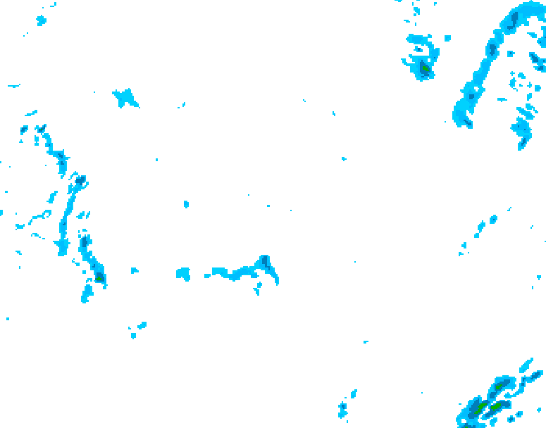 GDPS precipitation 084 hour forecast chart for Canada based on 2025/10/30 0000Z data