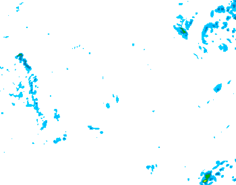 GDPS precipitation 072 hour forecast chart for Canada based on 2025/10/30 1200Z data