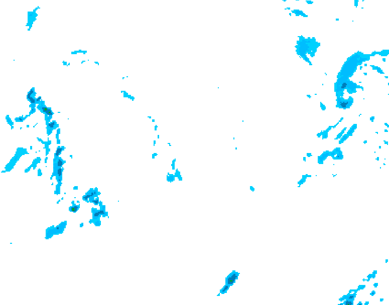 GDPS precipitation 048 hour forecast chart for Canada based on 2025/10/31 0000Z data