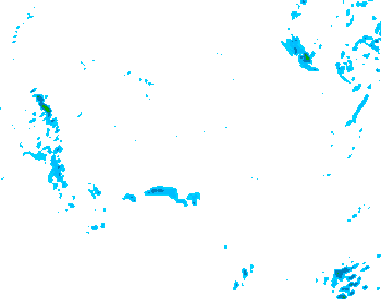 GDPS precipitation 048 hour forecast chart for Canada based on 2025/10/31 1200Z data