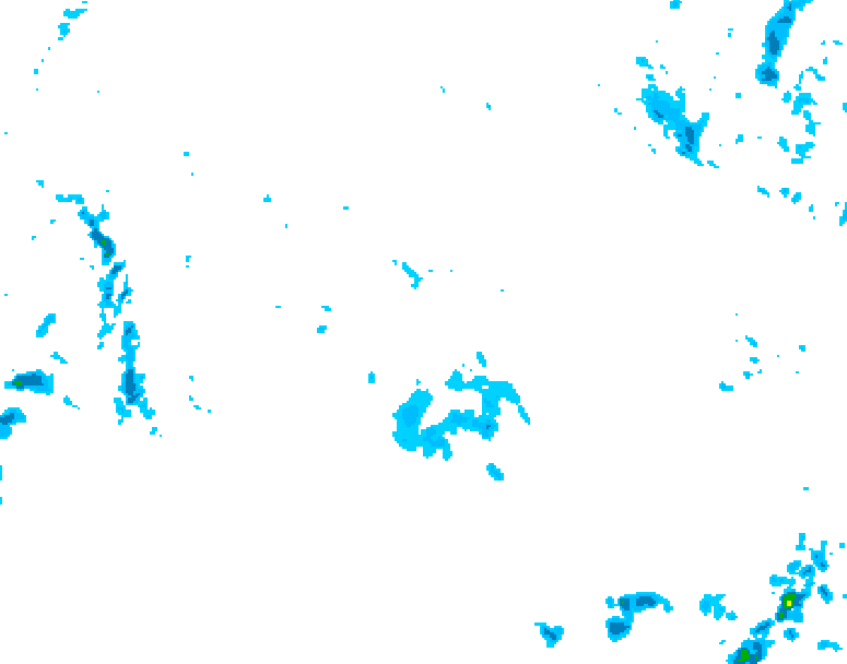 GDPS precipitation 048 hour forecast chart for Canada based on 2025/11/01 0000Z data